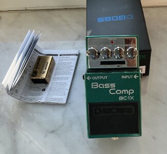 Boss BC 1X Bass Multiband Compressor 3 Monate alt, Versand inklusive