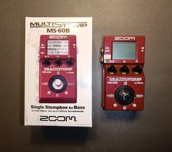 Zoom MS-60B mit True-Bypass-Mod inkl Versand