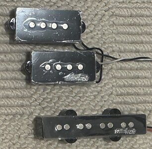 Wilkinson M-Serie PJ Tonabnehmer WOPB + WOJB Bass Pickups