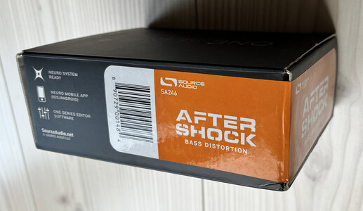 Source Audio Aftershock Bass Distortion Pedal