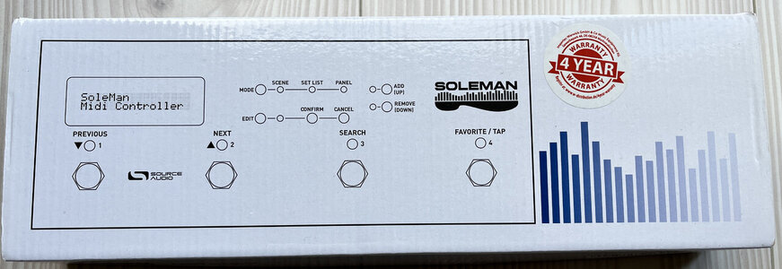 Source Audio Soleman Midi Controller