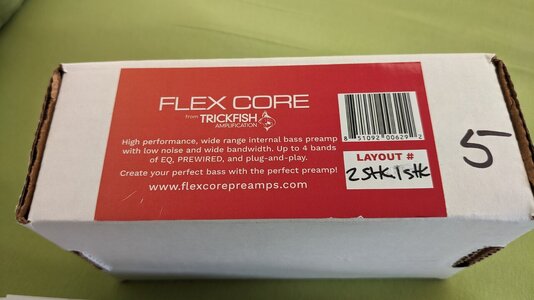 Mike Pope Flex Core Bass Preamp by Trickfish