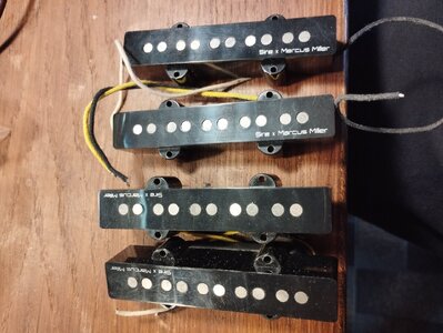 Sire Jazz Bass PickUps 5 Saiter - Zwei Paar