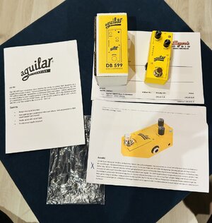 Aguilar DB599 Bass Compressor absolut neuwertig