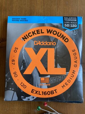 D’Addario exl 160 BT