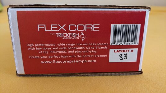 Mike Pope Flex Core Bass Preamp by Trickfish