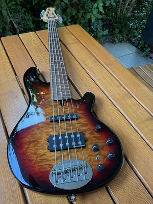 Lakland 55-94 Deluxe Sunburst RW