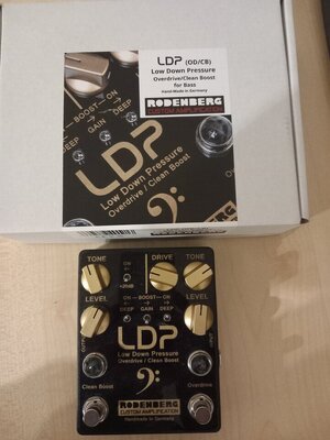 Rodenberg LDP, Bass Overdrive + Clean Boost