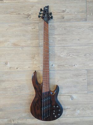 ESP LDT B-1005 MS Multiscale 5-String / 5 Saiterbass  34" - 37" Mensur vergleichbar Dingwall